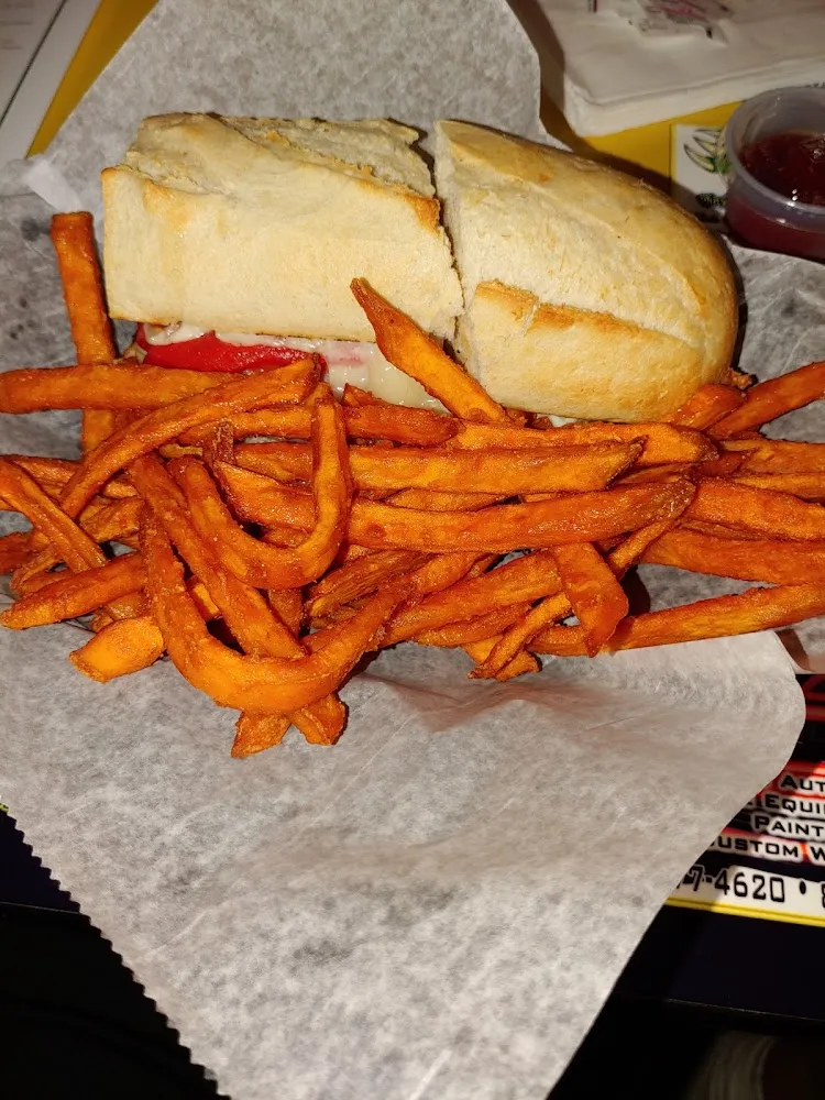 Smoked Capicola and Sweet Potato Fries